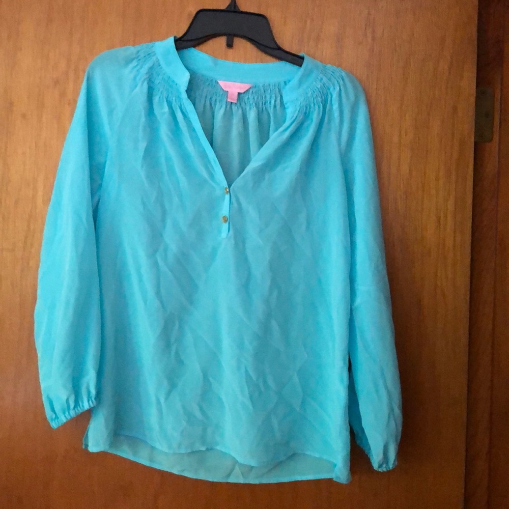 Long sleeve lilly Pulitzer blouse